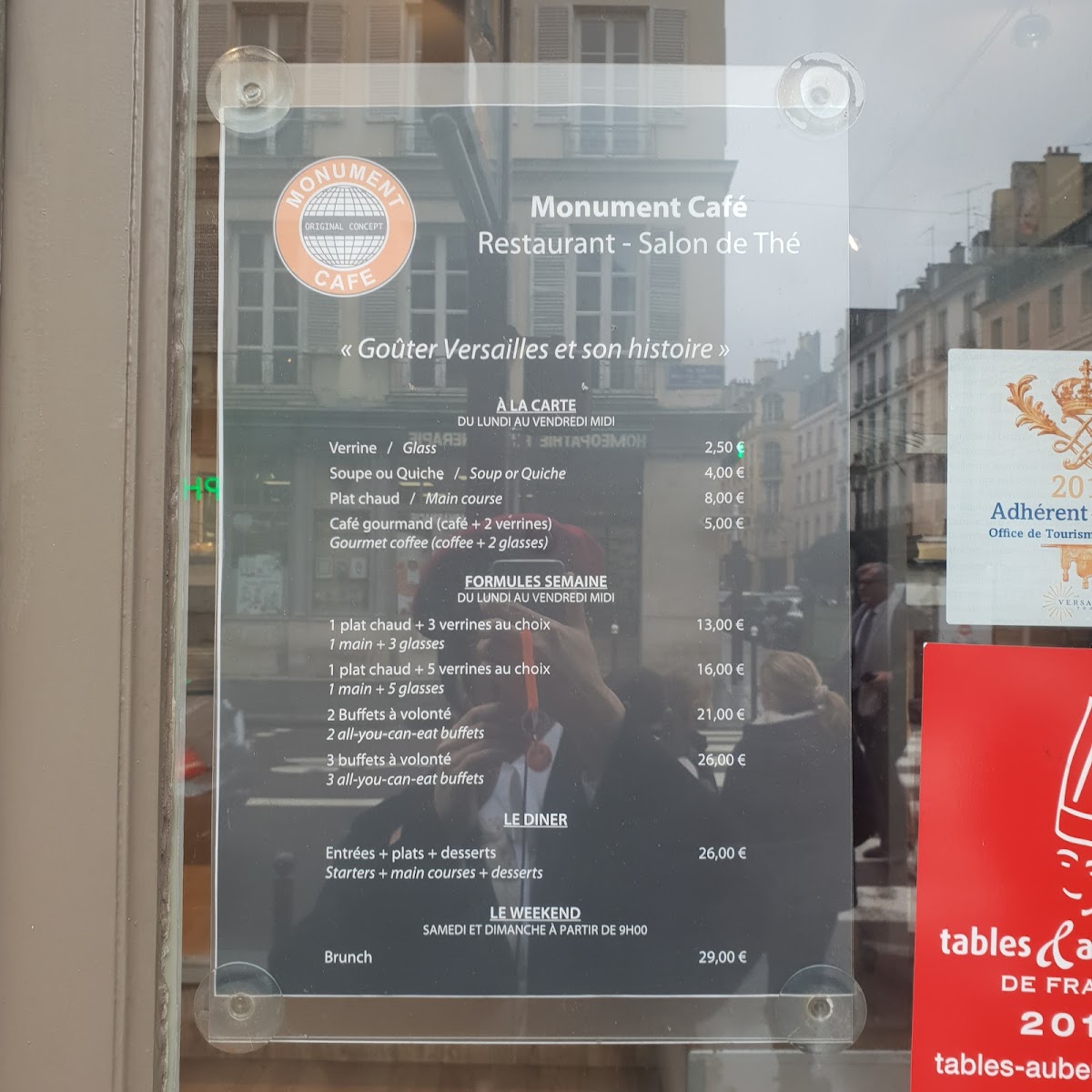 Monument Café Versailles Photo Menu 6