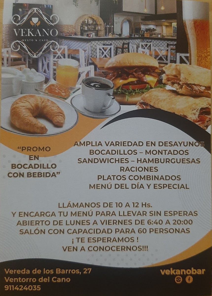 VEKANO - Resto & Café Photo Menu 1