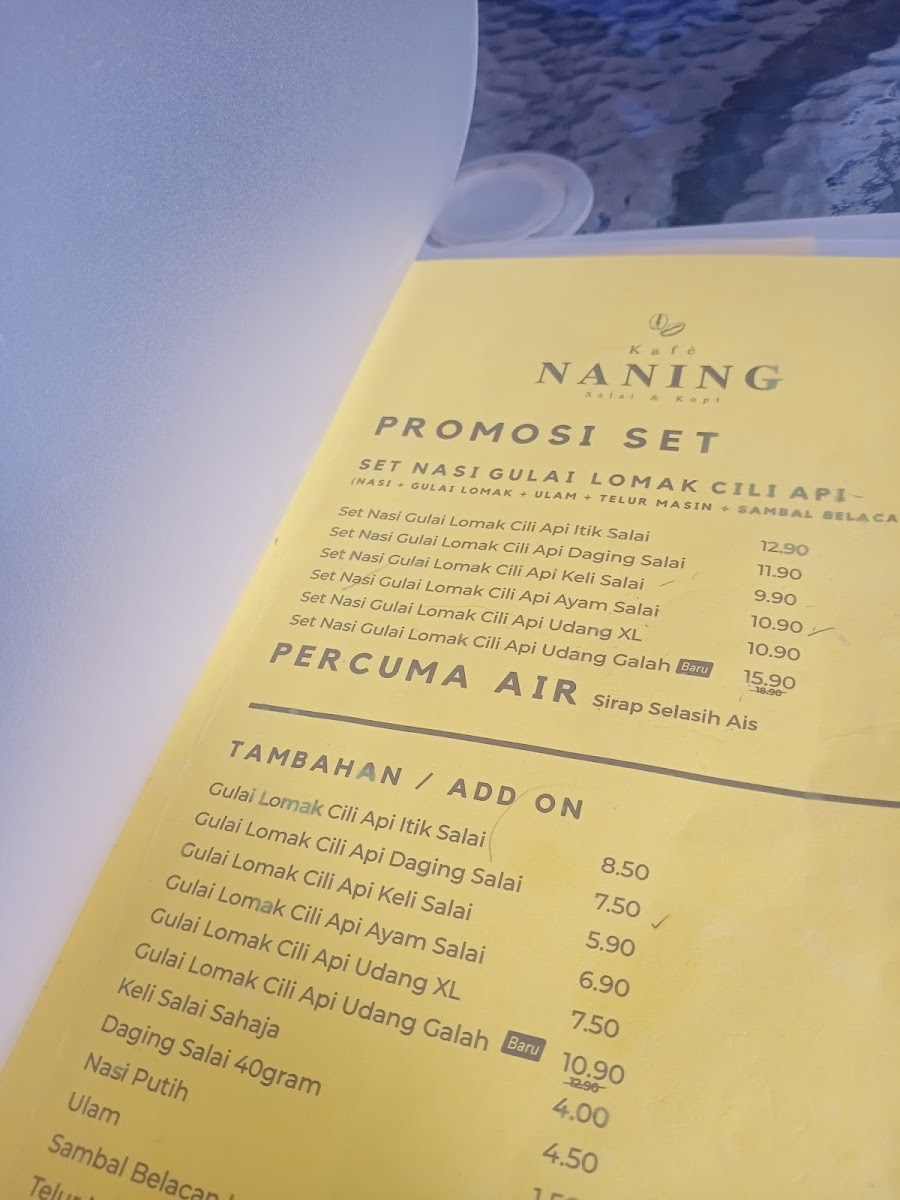 Kafe Naning Photo Menu 4
