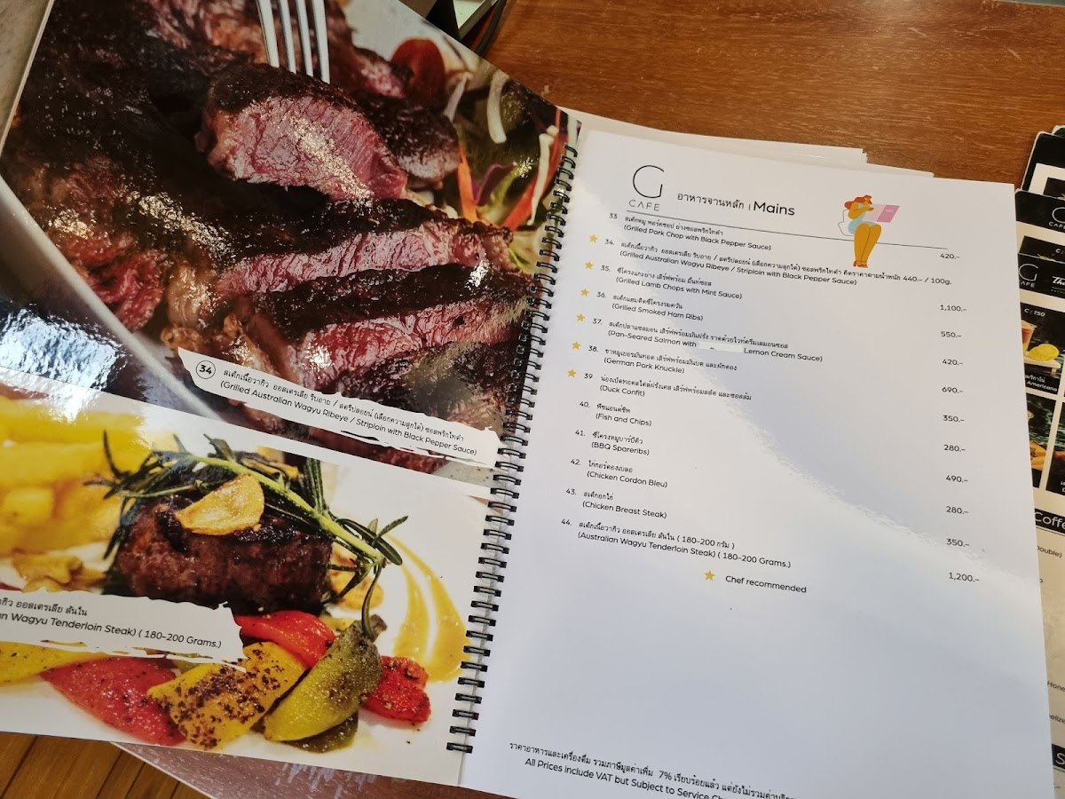 Lakeview Restaurant by G Cafe Khaoyai Photo Menu 6