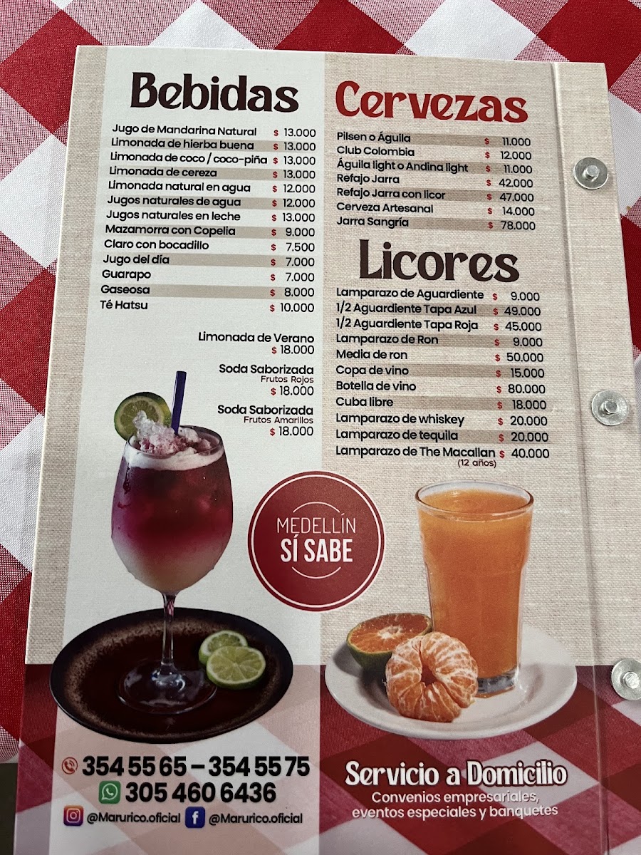 Maru Rico Photo Menu 1