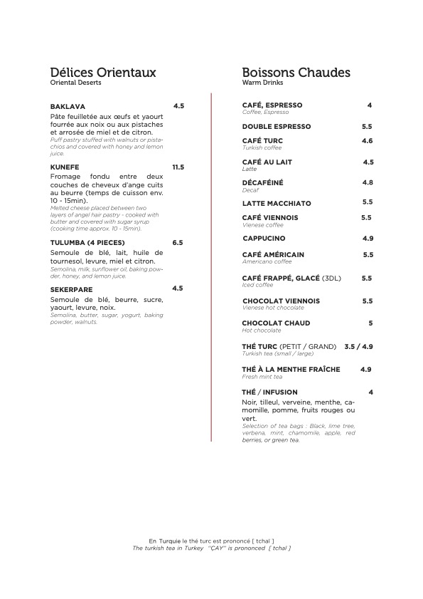 Istanbul Grill Flon Photo Menu 3