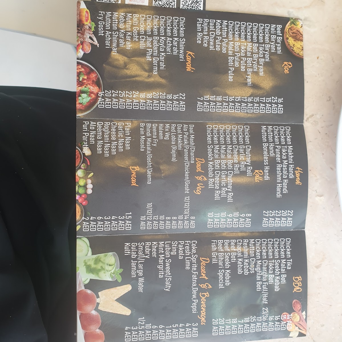 Qasar Al Qasimiah (Pakistani Restaurant) Photo Menu 10
