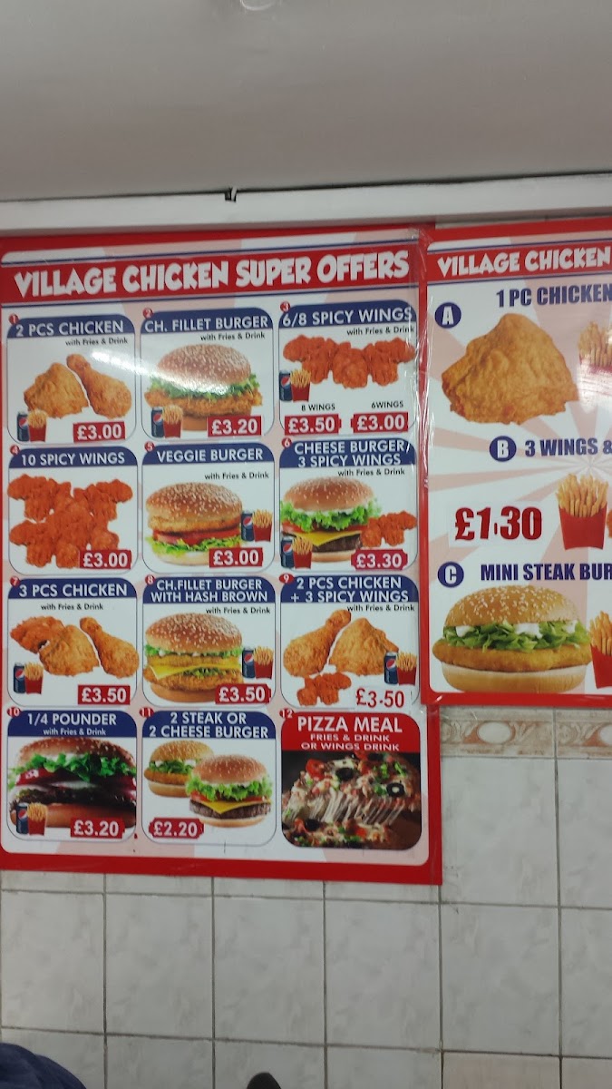 Village Chicken Photo Menu 10