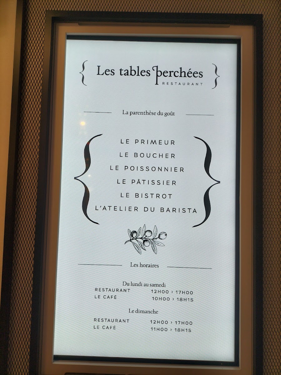 Les Tables Perchées Photo Menu 10