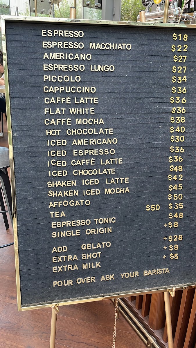 n.o.t. Specialty Coffee (Lee Gardens) Photo Menu 1