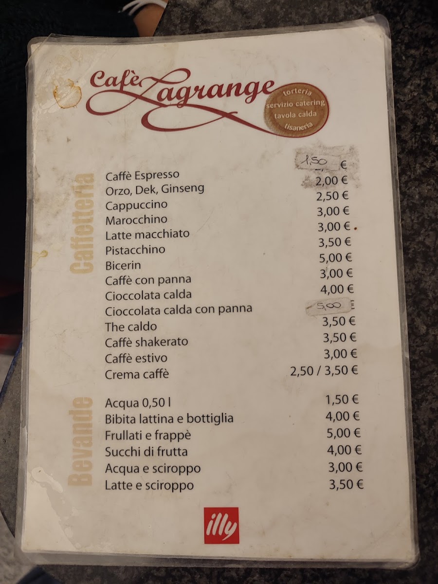 Cafè Lagrange Photo Menu 3