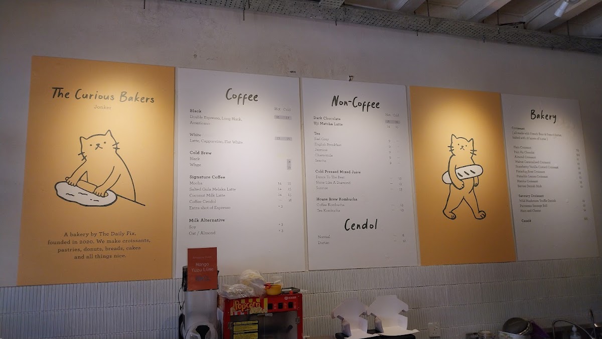 The Curious Bakers Gelato Photo Menu 1