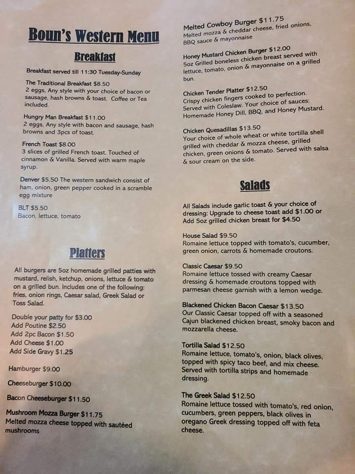 Boun's Lao Street Eatery Photo Menu 2