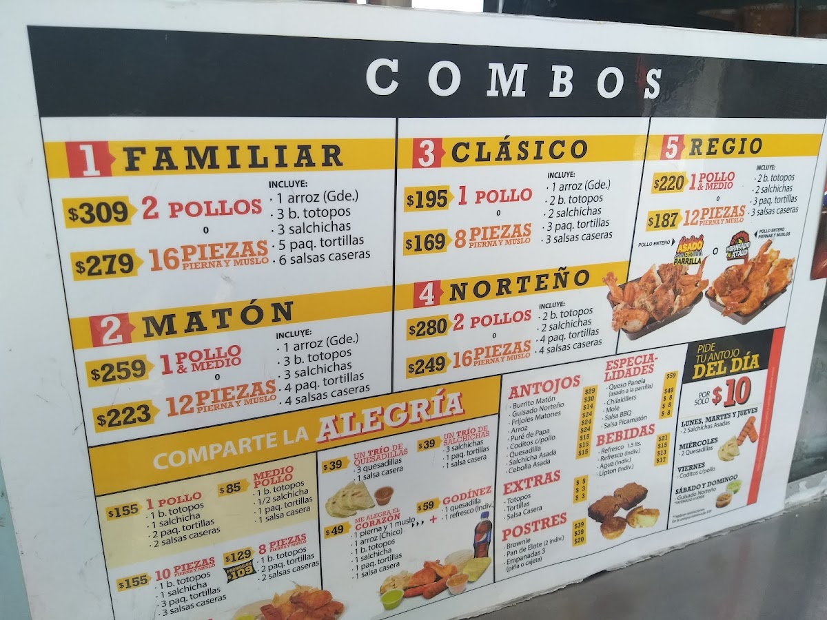 Pollo Matón Rodrigo Gómez Photo Menu 8