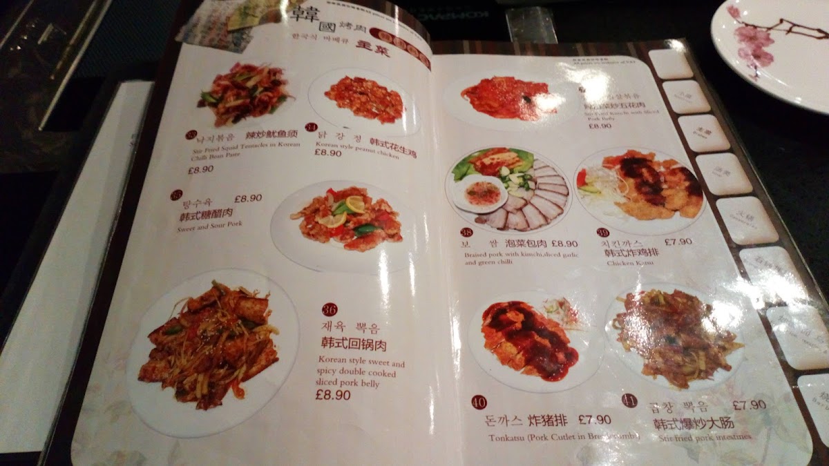 Ginseng Korean BBQ Restaurant Photo Menu 4