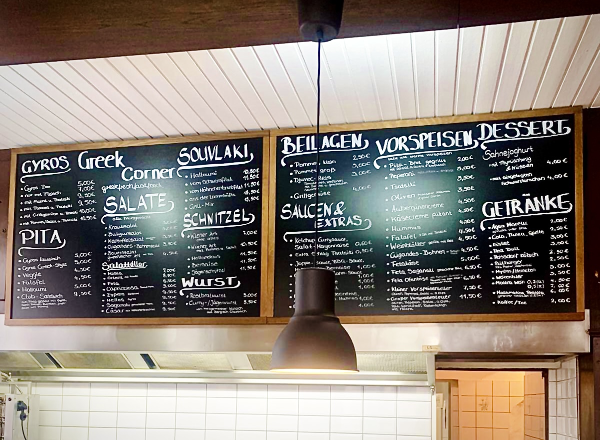 Greek Corner Photo Menu 3