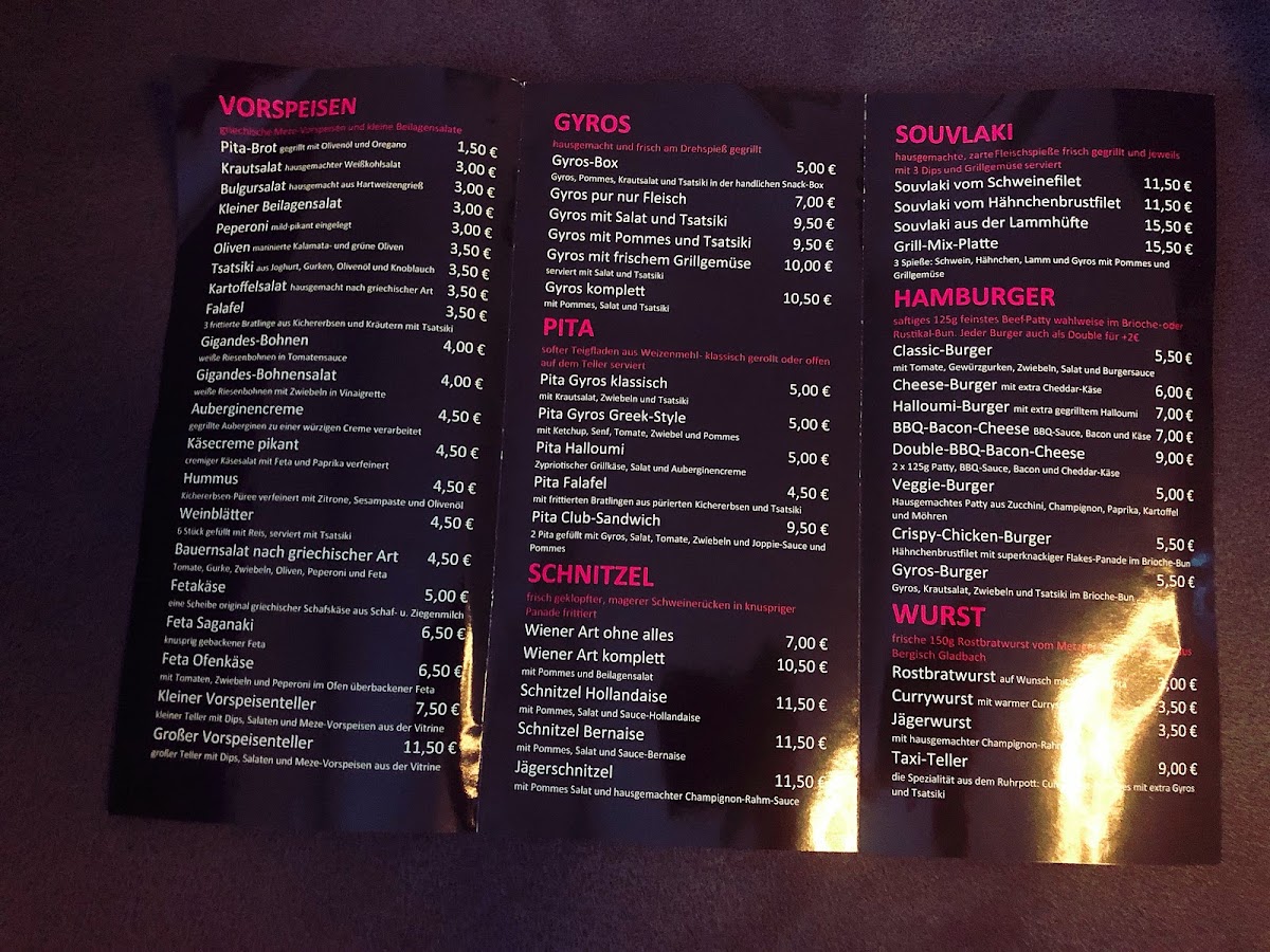 Greek Corner Photo Menu 7