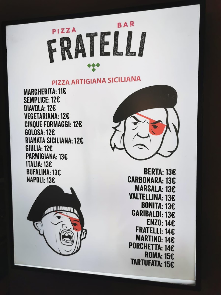 Fratelli Pizza Bar Photo Menu 6