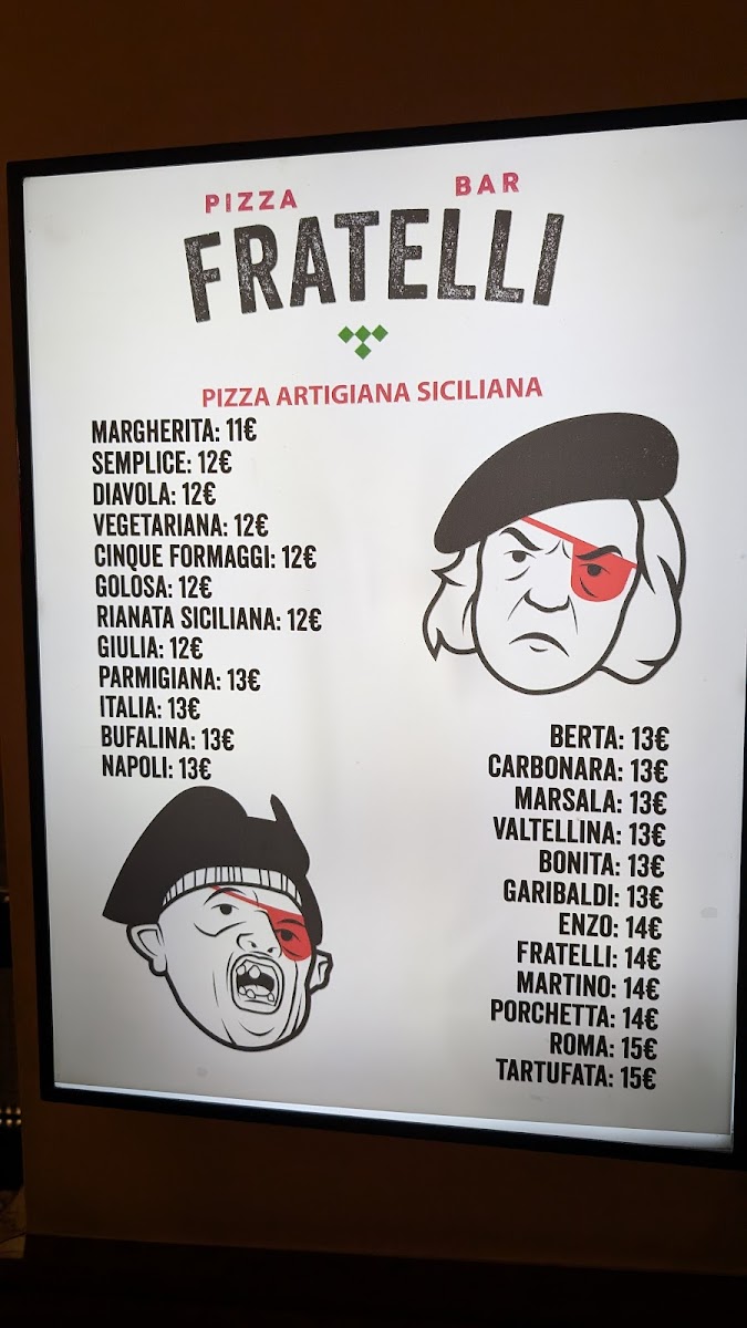 Fratelli Pizza Bar Photo Menu 9