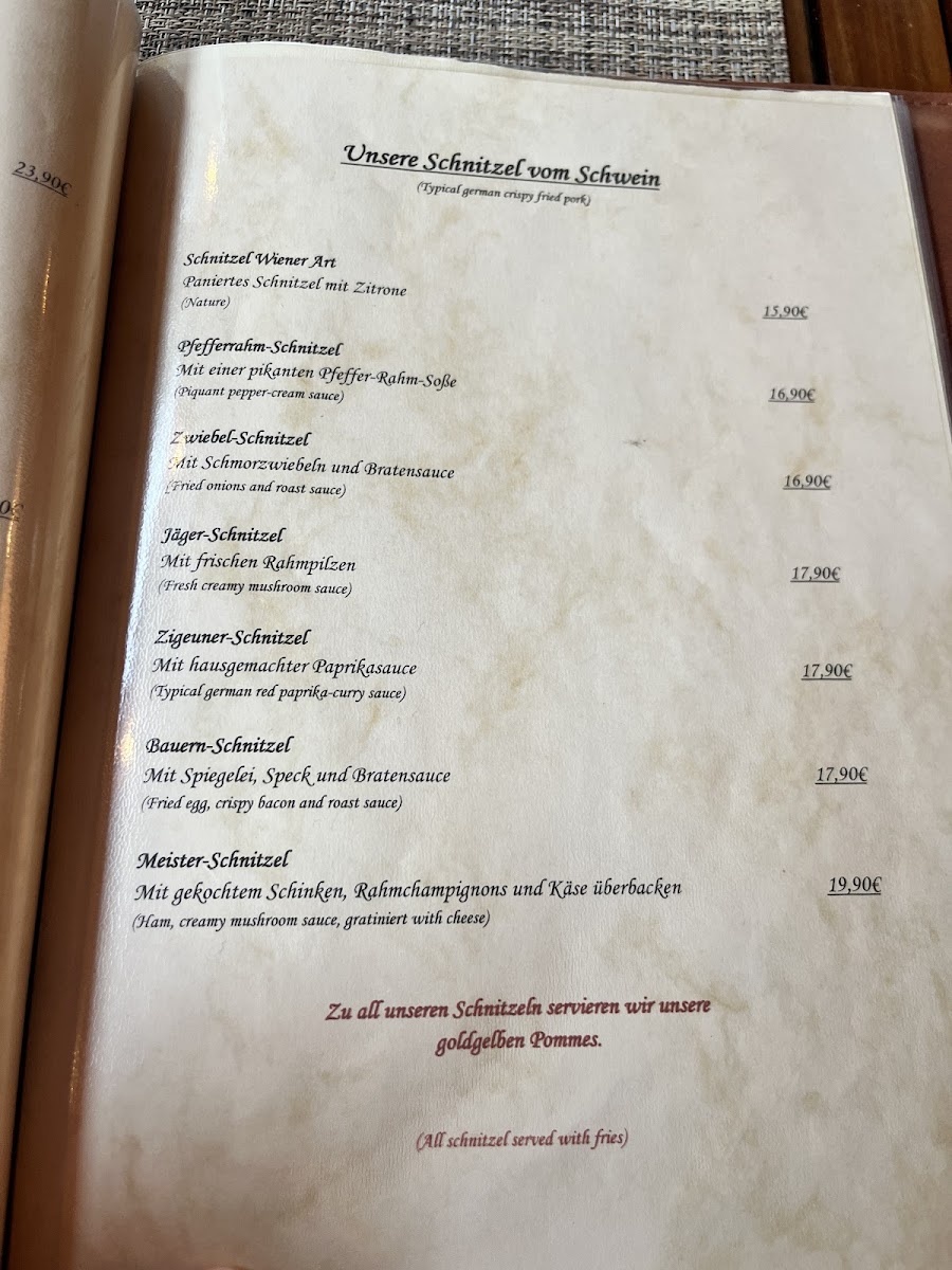 Wacht am Rhein Photo Menu 7