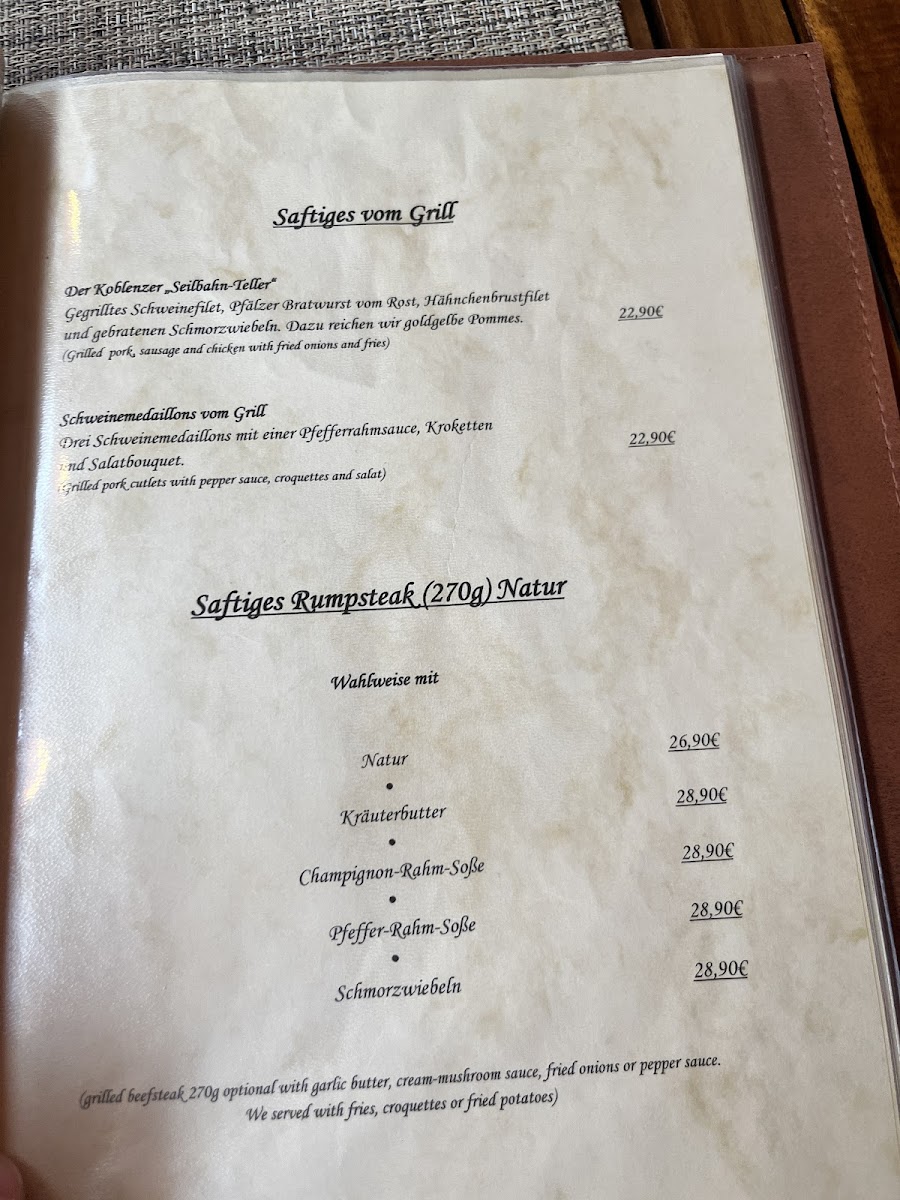 Wacht am Rhein Photo Menu 9