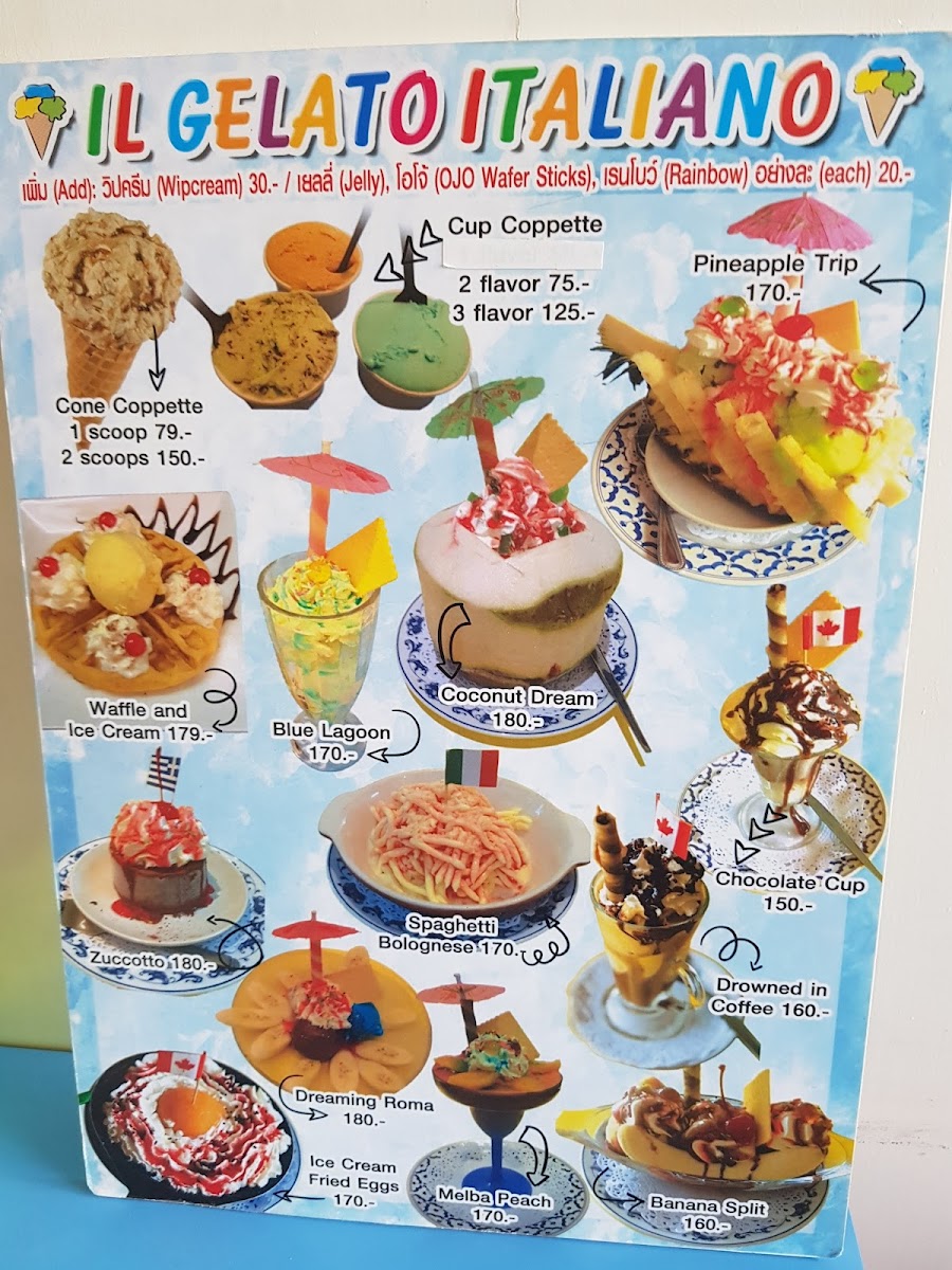 IL Gelato Italian Photo Menu 7