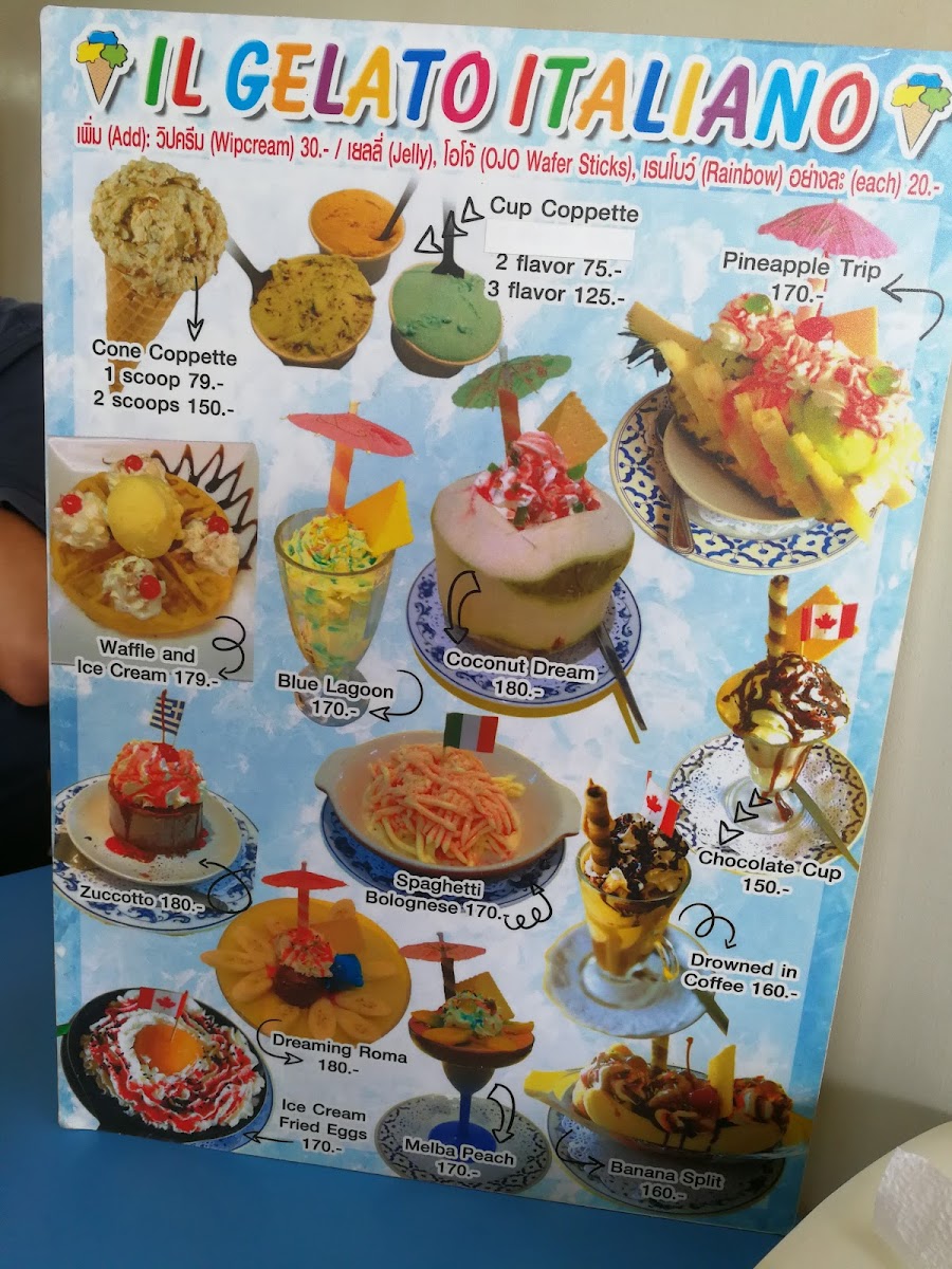 IL Gelato Italian Photo Menu 9