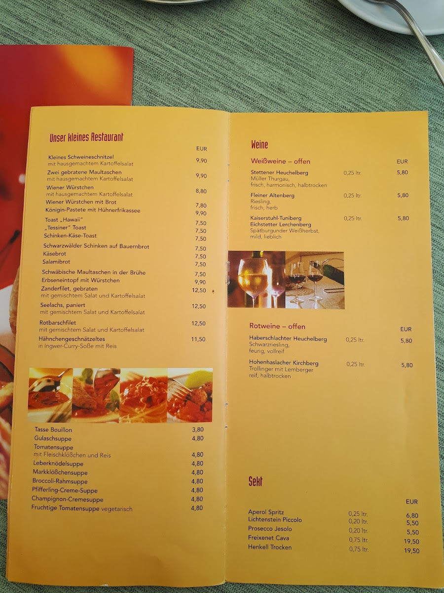 Schweigert Konditorei Café Photo Menu 2