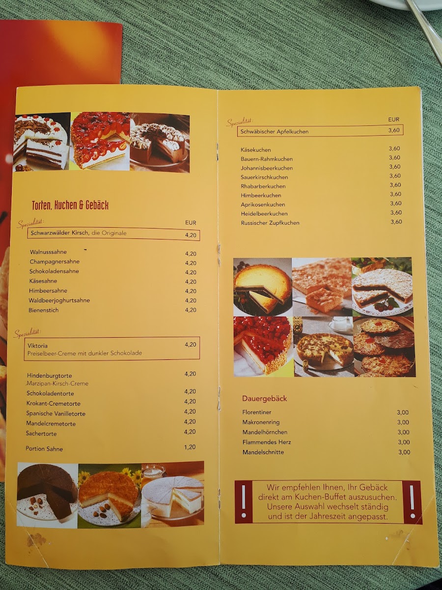 Schweigert Konditorei Café Photo Menu 4