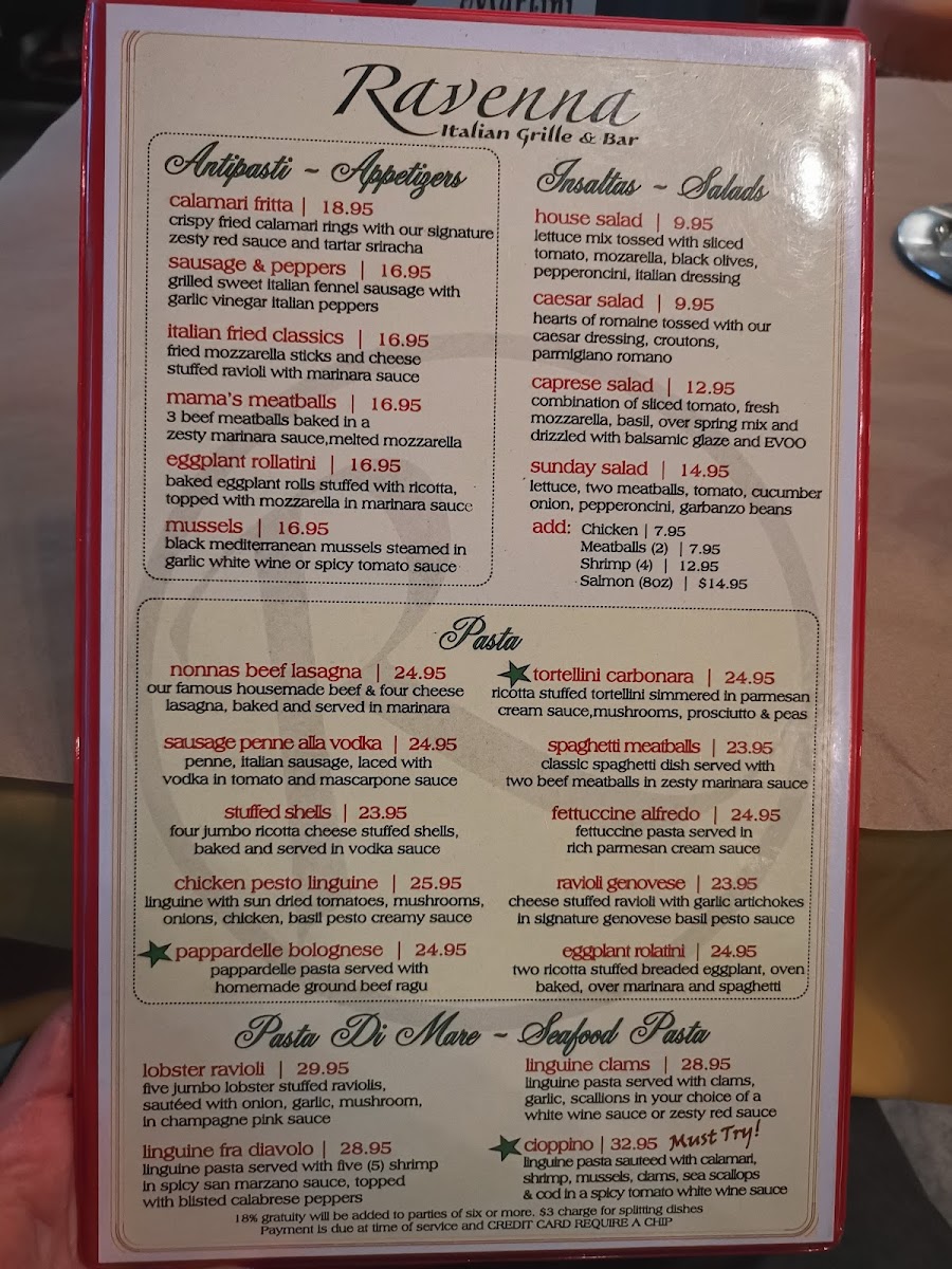 Ravenna Italian Grille & Bar Photo Menu 2