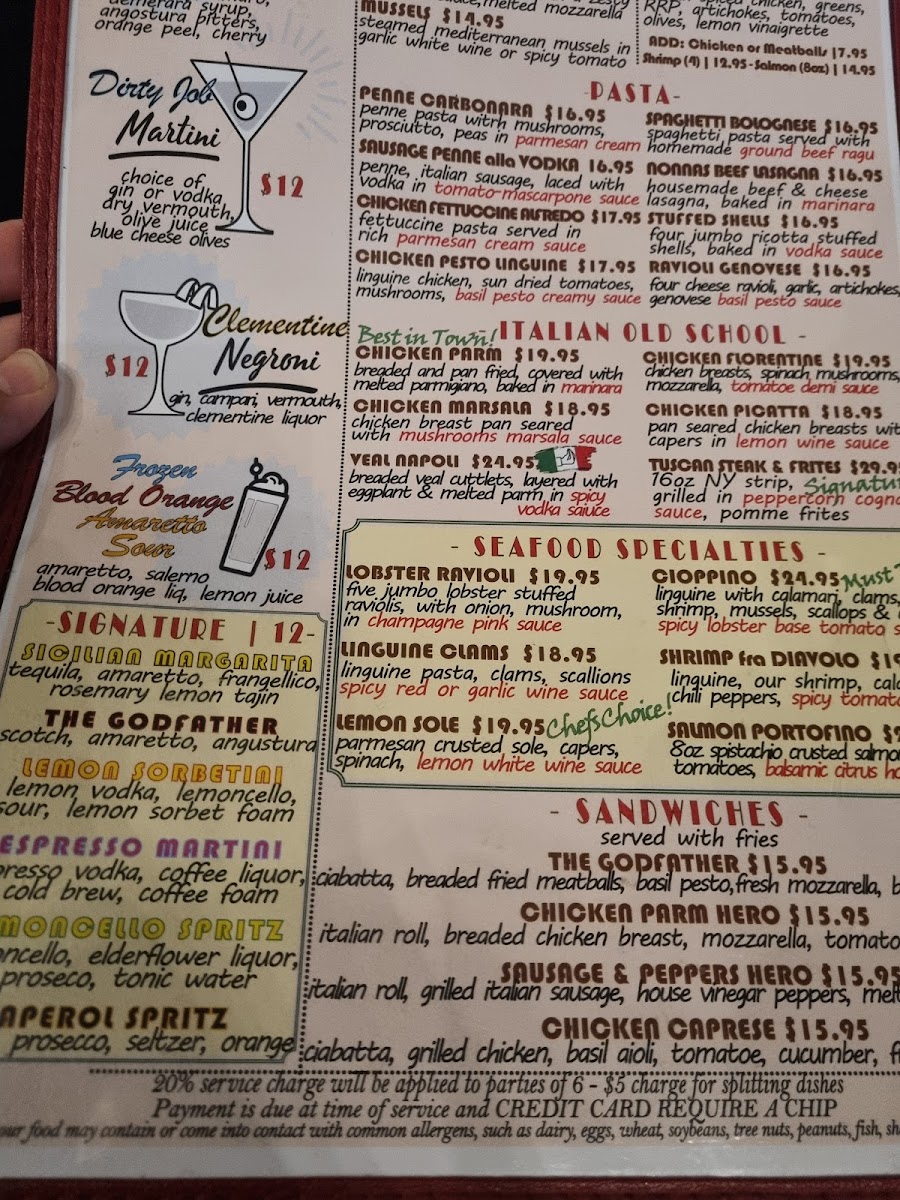 Ravenna Italian Grille & Bar Photo Menu 3