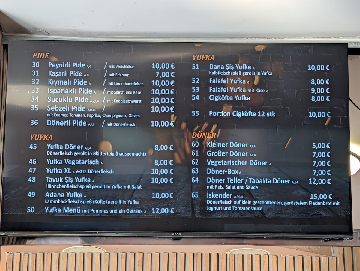 City Döner Restaurant Photo Menu 4