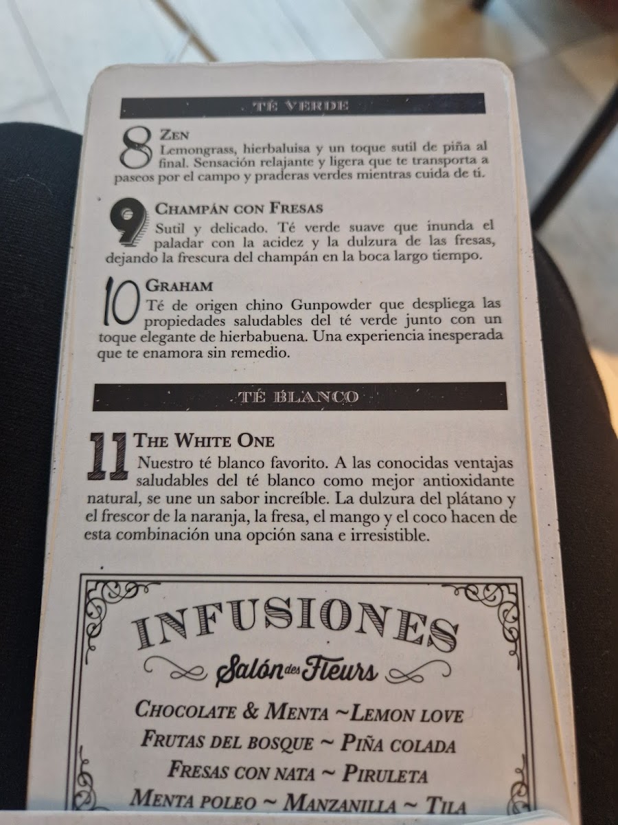 Salon Des Fleurs Photo Menu 9