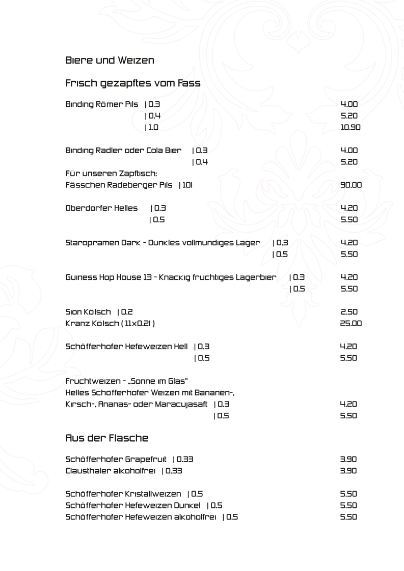 Tafelspitz & Söhne Photo Menu 9