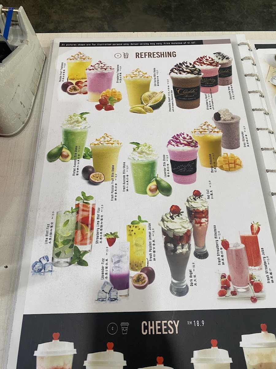 Strawberry Moment Dessert Cafe Photo Menu 1