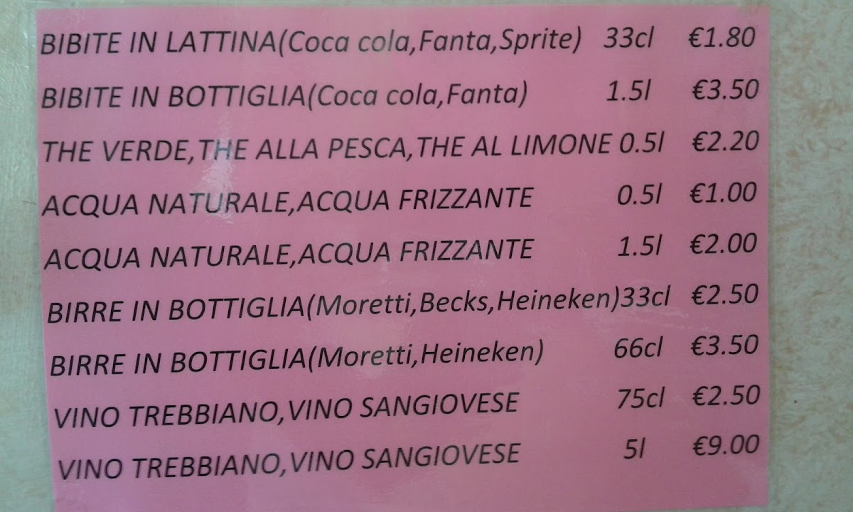 Il Primo Atto Pizzeria Da Asporto Photo Menu 2