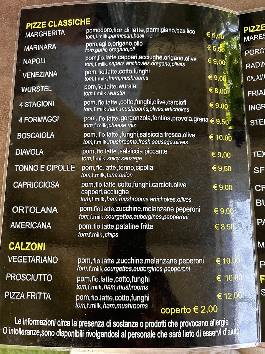 In Grano Pizzeria Photo Menu 9