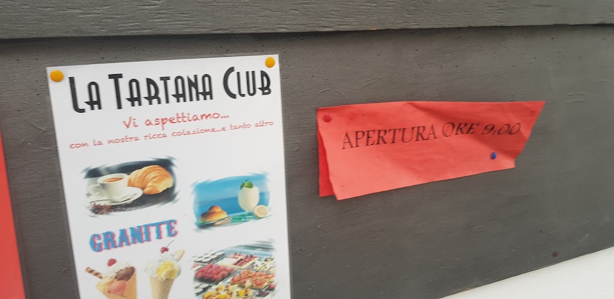 La Tartana Club Photo Menu 2