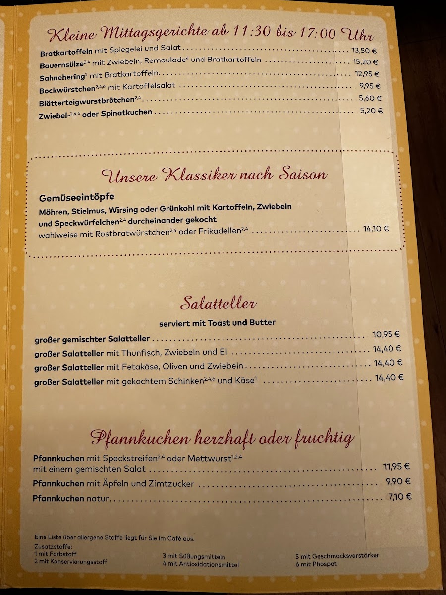 Kö-Café Dobbelstein e. K. Photo Menu 1