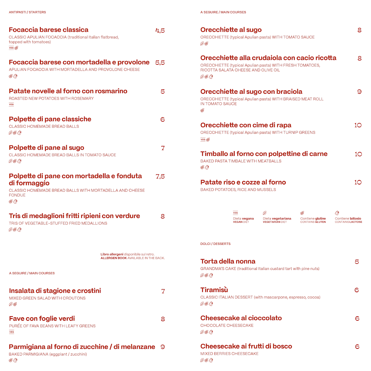 Terrine cucina familiare Photo Menu 2