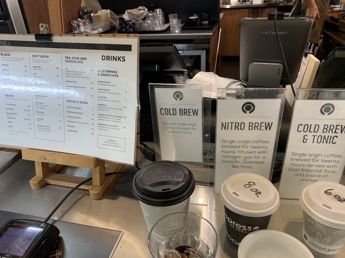 Espresso Workshop Britomart Photo Menu 10