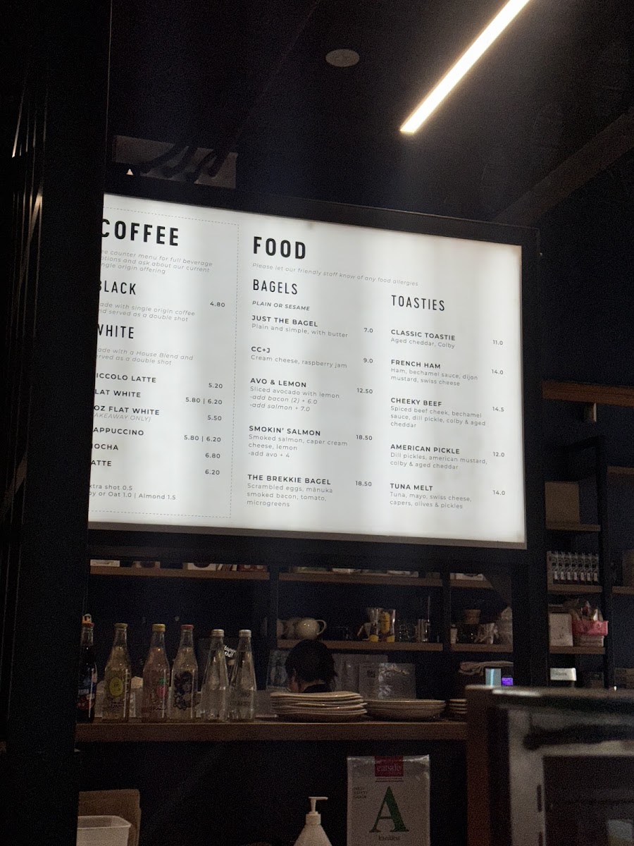 Espresso Workshop Britomart Photo Menu 3