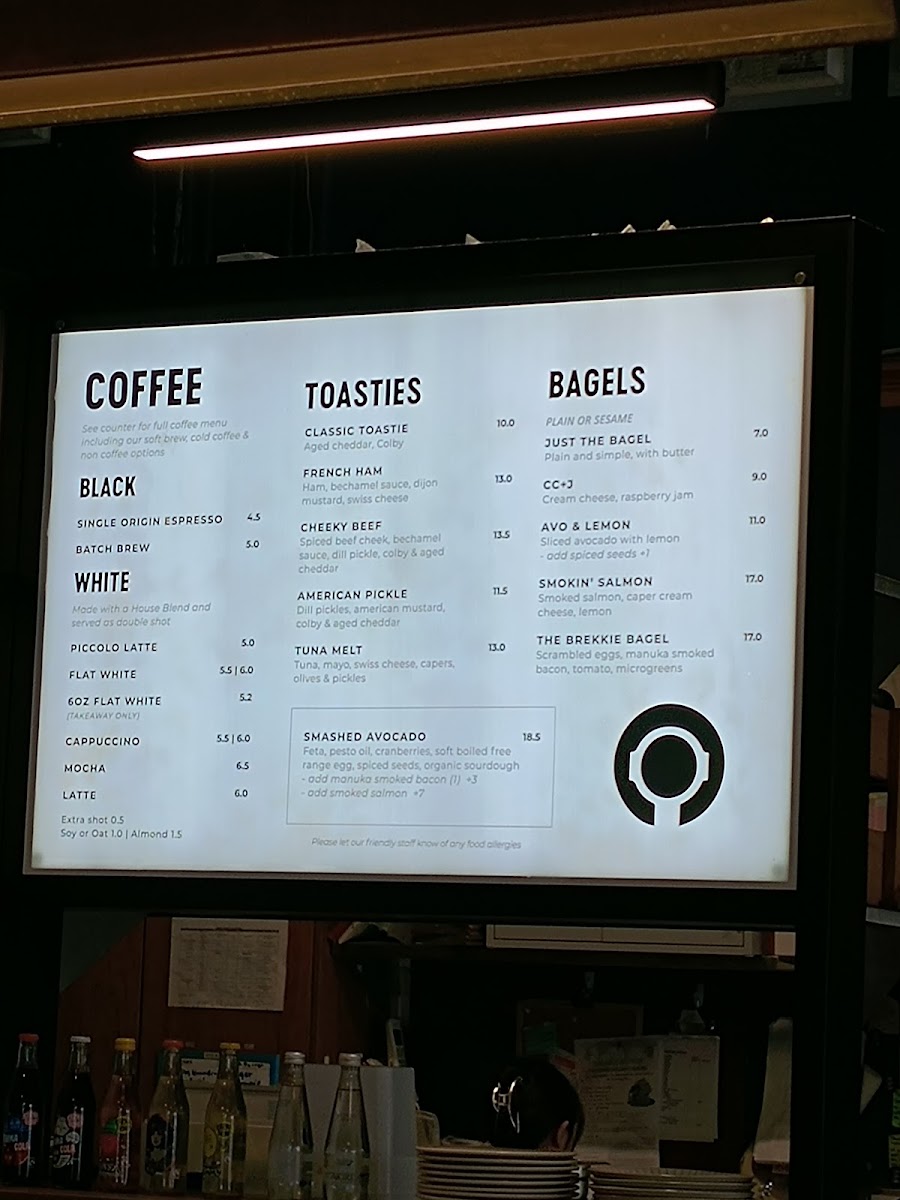 Espresso Workshop Britomart Photo Menu 4