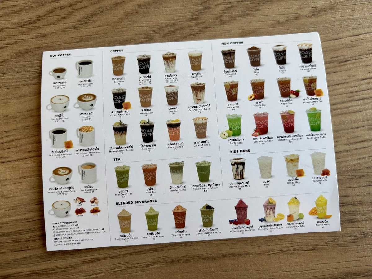 Roastniyom Coffee Photo Menu 6