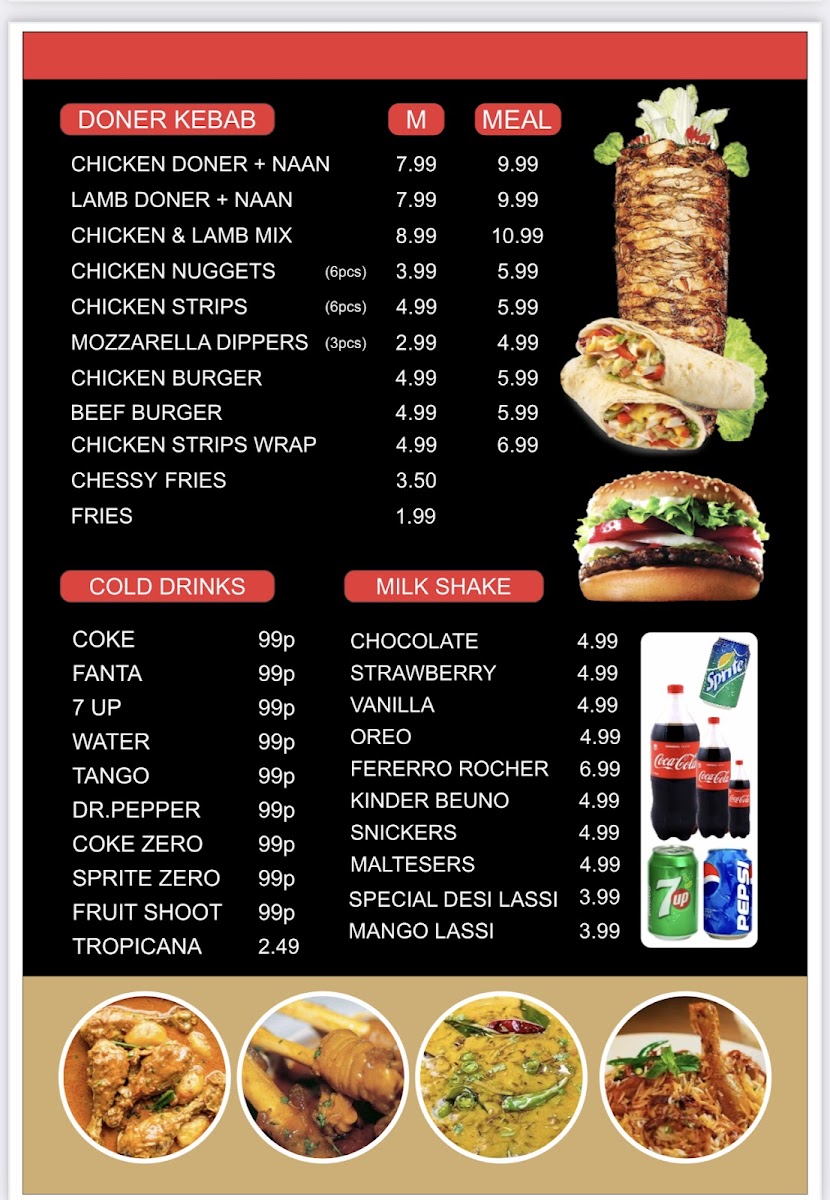 Naan Hut Photo Menu 1