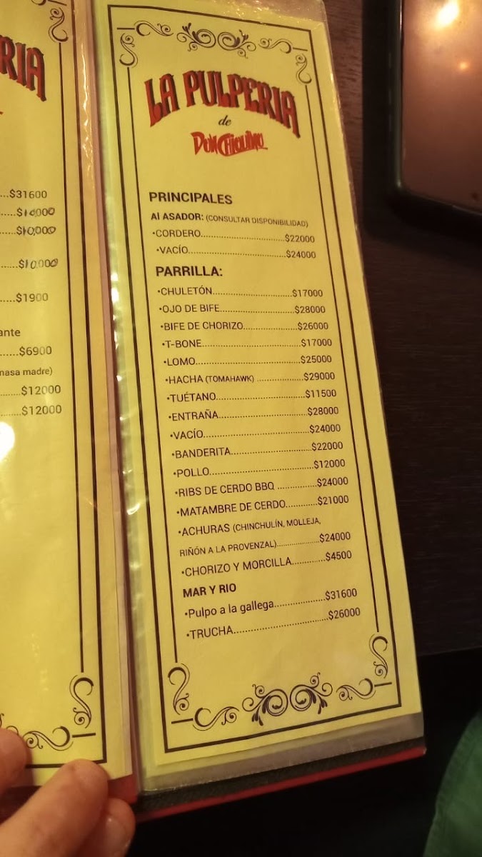 La Pulpería Photo Menu 3