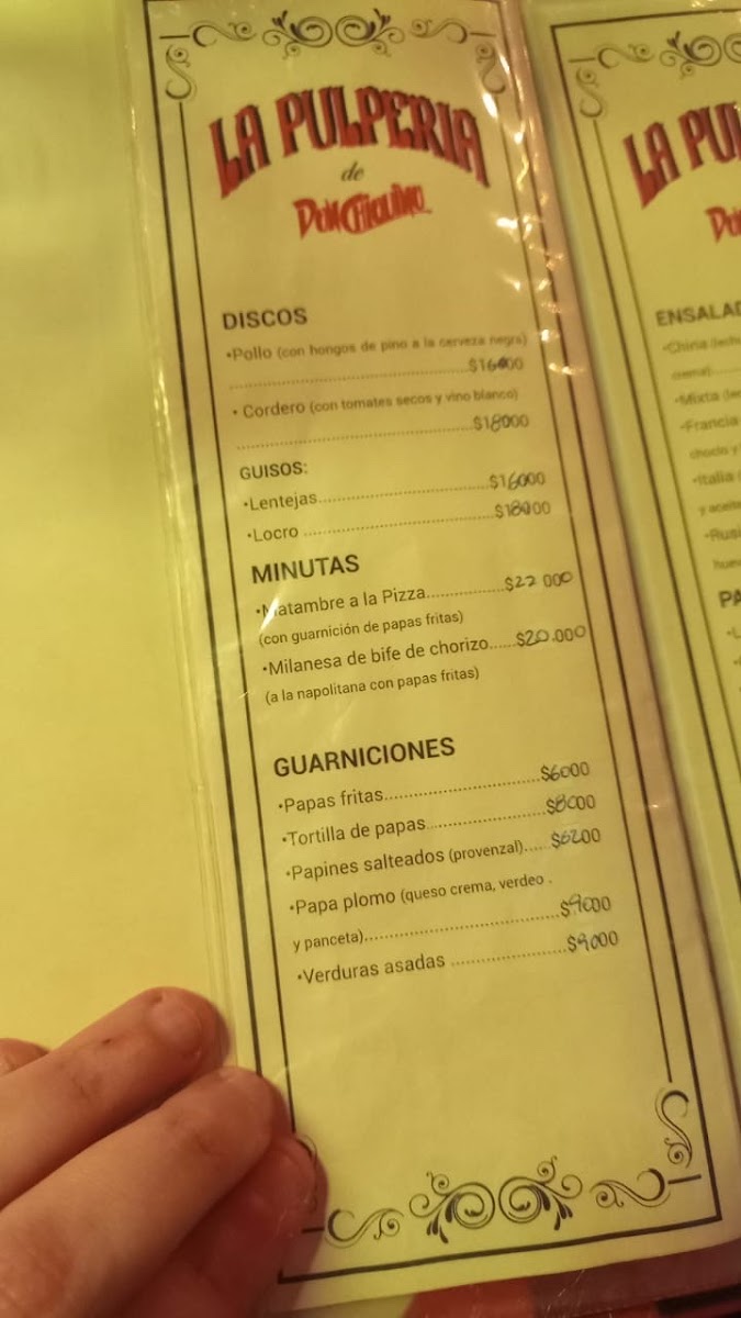 La Pulpería Photo Menu 5