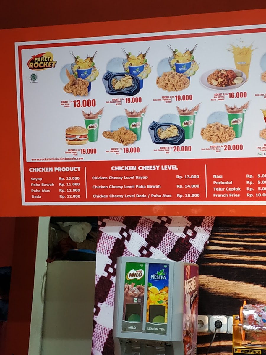 Rocket Chicken Bima Photo Menu 4