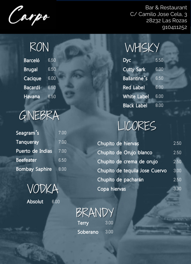 Restaurante Carpo Photo Menu 3