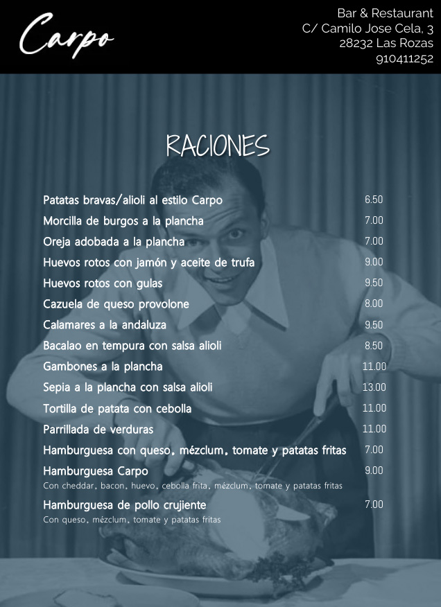 Restaurante Carpo Photo Menu 4