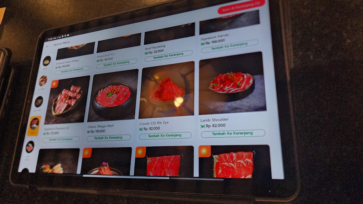 Chongqing Hot Pot Photo Menu 2