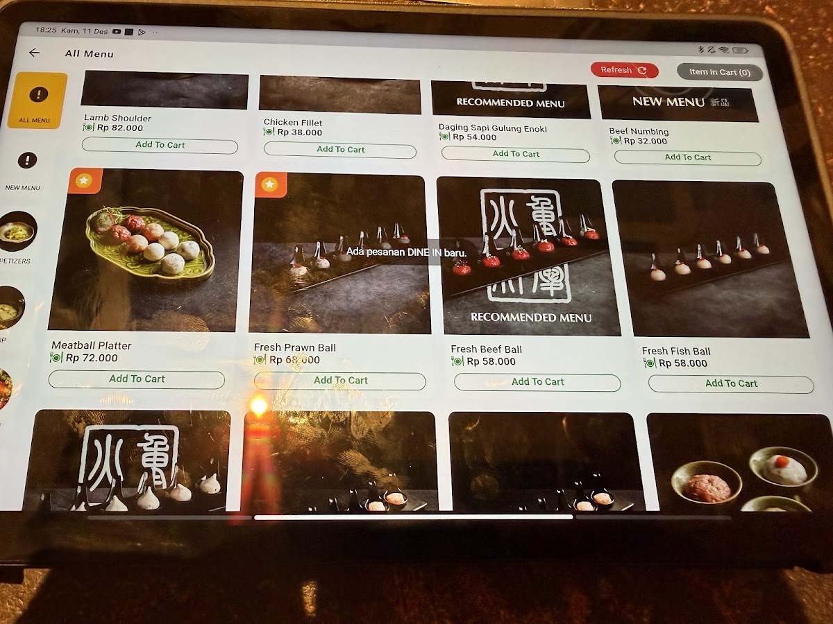 Chongqing Hot Pot Photo Menu 3