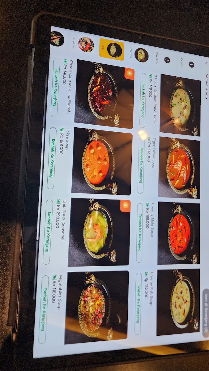 Chongqing Hot Pot Photo Menu 8