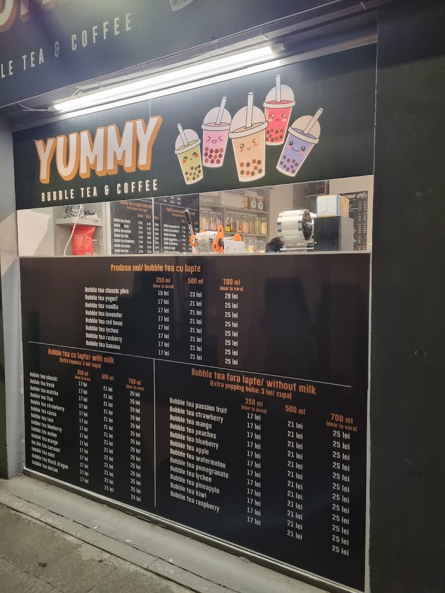 Yummy Bubble Tea Photo Menu 4